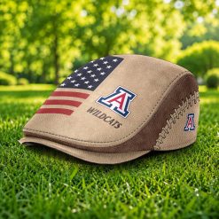 Arizona Wildcats NCAA3 Jeff Cap, Flat Cap M55