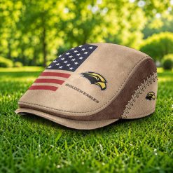 Southern Miss Golden Eagles NCAA3 Jeff Cap, Flat Cap M55