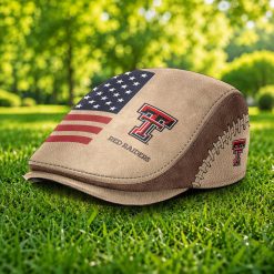 Texas Tech Red Raiders NCAA3 Jeff Cap, Flat Cap M55