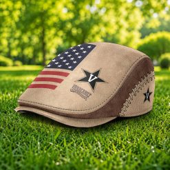 Vanderbilt Commodores NCAA3 Jeff Cap, Flat Cap M55