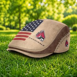 Ball State Cardinals NCAA4 Jeff Cap, Flat Cap M55