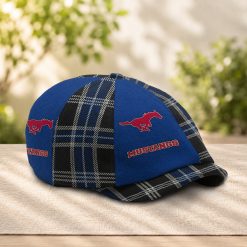 SMU Mustangs NCAA2 Newsboy Cap, Bakerboy Cap M06