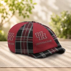 Houston Cougars NCAA3 Newsboy Cap, Bakerboy Cap M06
