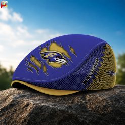 Baltimore Ravens NFL Mesh Flat Cap, Mesh Golf Cap M06