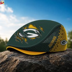 Green Bay Packers NFL Mesh Flat Cap, Mesh Golf Cap M06