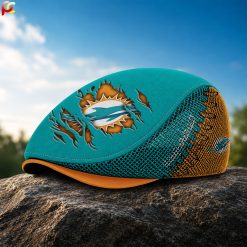 Miami Dolphins NFL Mesh Flat Cap, Mesh Golf Cap M06
