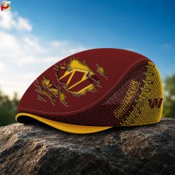 Washington Commanders NFL Mesh Flat Cap, Mesh Golf Cap M06