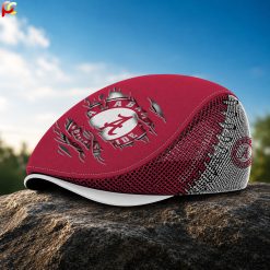 Alabama Crimson Tide NCAA Mesh Flat Cap, Mesh Golf Cap M06