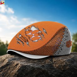 Clemson Tigers NCAA Mesh Flat Cap, Mesh Golf Cap M06
