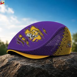 LSU Tigers NCAA Mesh Flat Cap, Mesh Golf Cap M06