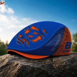 Boise State Broncos NCAA2 Mesh Flat Cap, Mesh Golf Cap M06