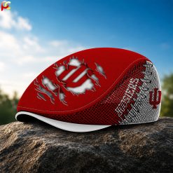 Indiana Hoosiers NCAA2 Mesh Flat Cap, Mesh Golf Cap M06