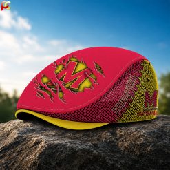 Maryland Terrapins NCAA2 Mesh Flat Cap, Mesh Golf Cap M06