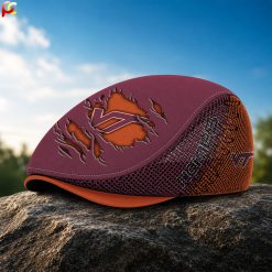 Virginia Tech Hokies NCAA2 Mesh Flat Cap, Mesh Golf Cap M06