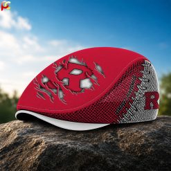 Rutgers Scarlet Knights NCAA3 Mesh Flat Cap, Mesh Golf Cap M06