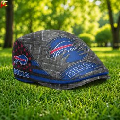 Buffalo Bills NFL Jeff Cap, Flat Cap M05