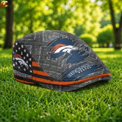 Denver Broncos NFL Jeff Cap, Flat Cap M05