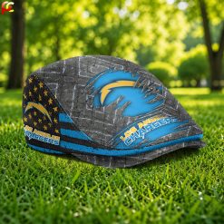 Los Angeles Chargers NFL Jeff Cap, Flat Cap M05