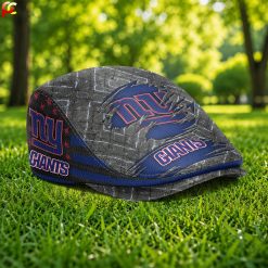 New York Giants NFL Jeff Cap, Flat Cap M05