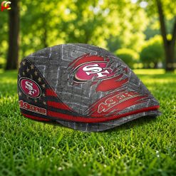 San Francisco 49ers NFL Jeff Cap, Flat Cap M05