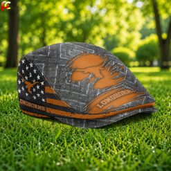 Texas Longhorns NCAA Jeff Cap, Flat Cap M05