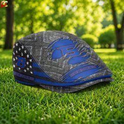Boise State Broncos NCAA2 Jeff Cap, Flat Cap M05