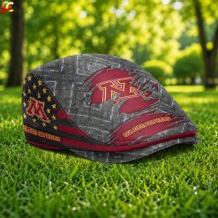 Minnesota Golden Gophers NCAA2 Jeff Cap, Flat Cap M05