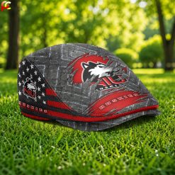 Northern Illinois Huskies NCAA2 Jeff Cap, Flat Cap M05