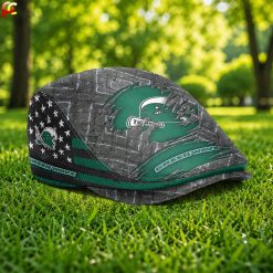 Tulane Green Wave NCAA2 Jeff Cap, Flat Cap M05