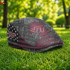 Virginia Tech Hokies NCAA2 Jeff Cap, Flat Cap M05