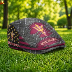 Arizona State Sun Devils NCAA3 Jeff Cap, Flat Cap M05