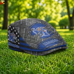 Memphis Tigers NCAA3 Jeff Cap, Flat Cap M05