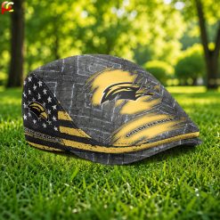 Southern Miss Golden Eagles NCAA3 Jeff Cap, Flat Cap M05