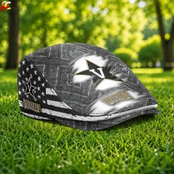 Vanderbilt Commodores NCAA3 Jeff Cap, Flat Cap M05