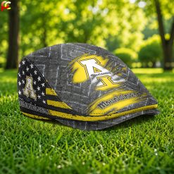 Appalachian State Mountaineers NCAA4 Jeff Cap, Flat Cap M05