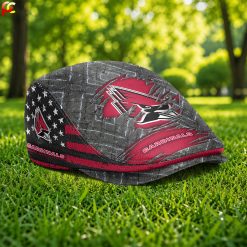 Ball State Cardinals NCAA4 Jeff Cap, Flat Cap M05