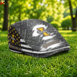 Idaho Vandals NCAA4 Jeff Cap, Flat Cap M05