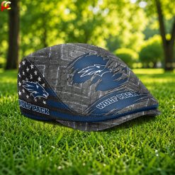 Nevada Wolf Pack NCAA4 Jeff Cap, Flat Cap M05