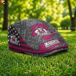 New Mexico State Aggies NCAA4 Jeff Cap, Flat Cap M05
