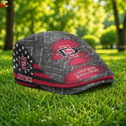 San Diego State Aztecs NCAA4 Jeff Cap, Flat Cap M05