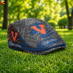 Virginia Cavaliers NCAA4 Jeff Cap, Flat Cap M05