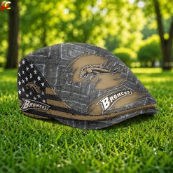 Western Michigan Broncos NCAA4 Jeff Cap, Flat Cap M05