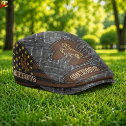 Wyoming Cowboys NCAA4 Jeff Cap, Flat Cap M05