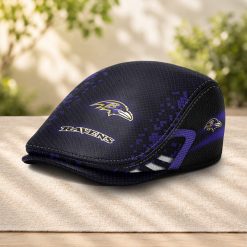 Baltimore Ravens NFL Jeff Cap, Flat Cap M70