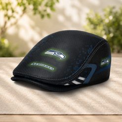 Seattle Seahawks NFL Jeff Cap, Flat Cap M70