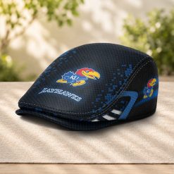Kansas Jayhawks NCAA Jeff Cap, Flat Cap M70