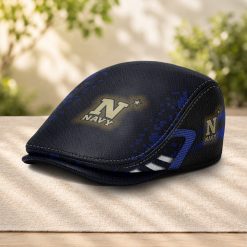 Navy Midshipmen NCAA2 Jeff Cap, Flat Cap M70