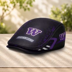 Washington Huskies NCAA2 Jeff Cap, Flat Cap M70