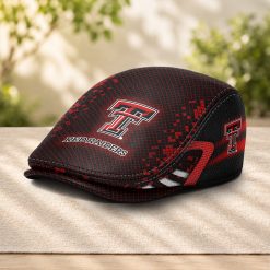 Texas Tech Red Raiders NCAA3 Jeff Cap, Flat Cap M70
