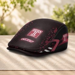 Temple Owls NCAA4 Jeff Cap, Flat Cap M70